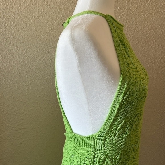 House of Harlow 1960 Lime Crochet Maxi Dress XS‎ NWT - Picture 6 of 13
